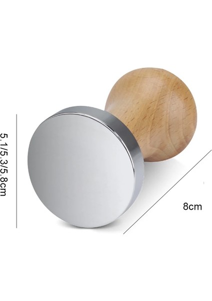5 58MM Tarzı 304 Paslanmaz Çelik Kahve Sabotaj Kahve Distribütörü Kahve Tozu Çekiç Özelleştirilmiş Kahve Aksesuarları (Yurt Dışından)