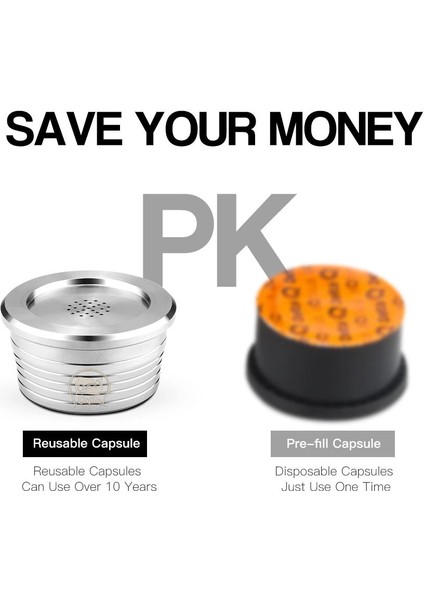 Erik Tarzı Icafilas Delta Q NDIQ7323 Için Yeniden Kullanılabilir Kahve Kapsülü Üreticisi Reutilizavel Kahve Filtresi Paslanmaz Çelik Öğütücü ile Yeniden Kullanılabilir Pod (Yurt Dışından) modelleri