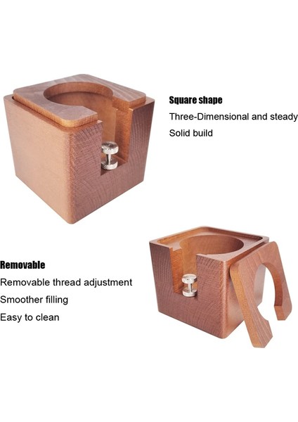 Ahşap Paspas Tarzı Distribütör Tamper Mat Tutucu mm Kahve Standı Portafilter Kahve Tabanı Filtresi Barista Aksesuarları Kahve Filtreleri (Yurt Dışından) modelleri