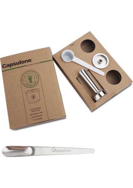 1pod 1 Çelik Kurcalama Stili Capuslone Paslanmaz Çelik Hammber Kurcalama ve Illy Xy Kahve Makinesi Kapsül Pod Için Uygun Kapsül Yeniden Doldurulabilir Kapsül (Yurt Dışından)