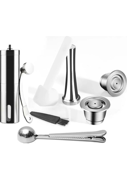 Öğütücü Tarzı I Nespresso Paslanmaz Çelik Pod Filtresi Için Cafilas Yeniden Kullanılabilir Kahve Kapsülü (Yurt Dışından) indirimleri