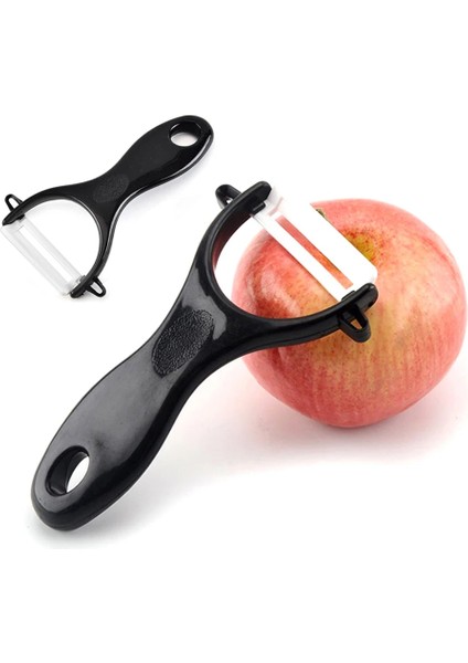 2 Adet-Br Tarzı Sebze Meyve Patates Soyucu Kesici Ev Seramik Gadget Soyma Taşınabilir Ev Mutfak Aletleri Aksesuarları 13*7.5 cm (Yurt Dışından) fiyatları