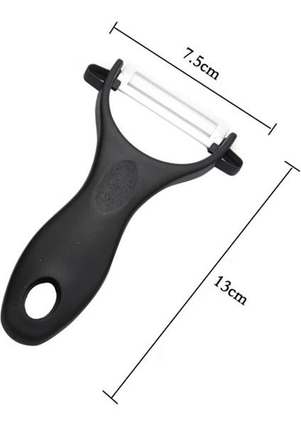 2 Adet-Br Tarzı Sebze Meyve Patates Soyucu Kesici Ev Seramik Gadget Soyma Taşınabilir Ev Mutfak Aletleri Aksesuarları 13*7.5 cm (Yurt Dışından) modelleri