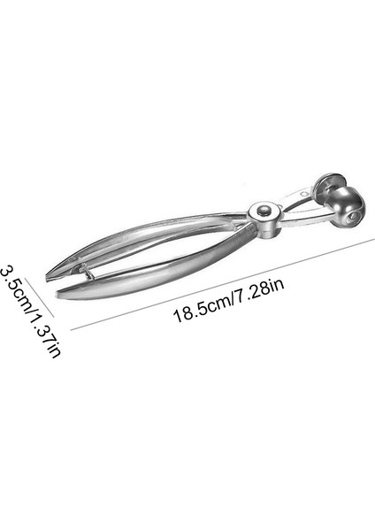 Gümüş Tarzı Sıcak!erry Meyve Pitter Aracı Çinko Alaşım Tart Aksesuarı Ev Mutfak Ev Manuel Presleme Zeytin Pitters Gadget (Yurt Dışından) fırsatları