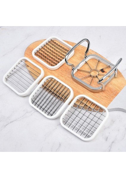 Set Stili Çok Fonksiyonlu Yaratıcı 5 In 1 Sebze Meyve Gıda Kesici Küpleri Elma Patates Rende Patates Kızartma Dilimleme Mutfak Aksesuarları (Yurt Dışından) fiyatları