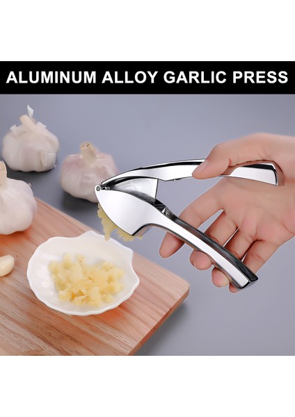 Gümüş Tarzı Sarımsak Presi Kırıcı Sebze Zencefil Fıstık Sıkacağı Ezici El Zencefil Kıyma Aracı Mutfak Aksesuarları Alet Gadget'lar (Yurt Dışından) indirimleri