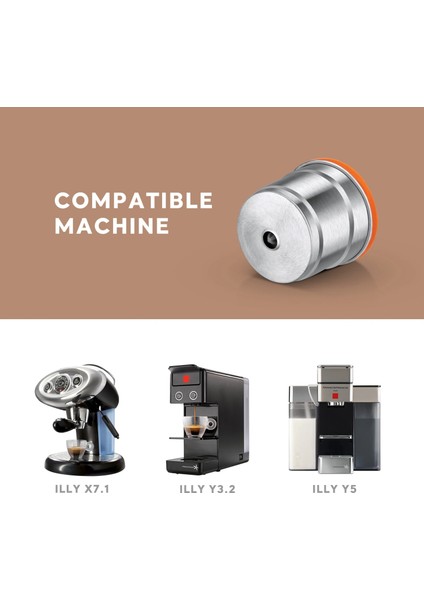 Açık Sarı Stil Illy Y3.2 Için Icafilas Kahve Filtresi Yeniden Kullanılabilir Cafe Kapsül Bardak Damlatıcı Paslanmaz Çelik Doldurulabilir Kahve Öğütücü ve Toz (Yurt Dışından) fiyatları