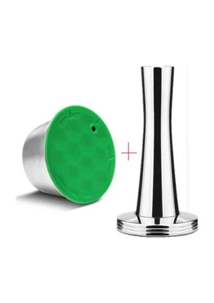 1 Kapsül 1 Kurcalama Stili Icafilaspaslanmaz Metal Rusable Dolce Gusto Için Fit Nescafe Filtreli Kullanılmış 200 Zaman Kahve Öğütücü Kahve Kaşığı (Yurt Dışından)