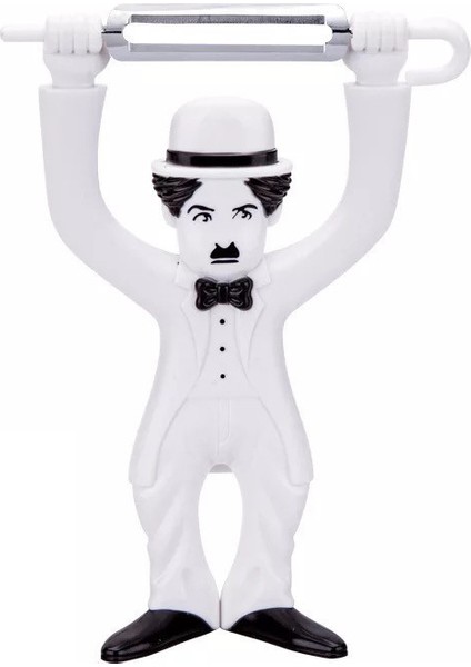 No.2 Tarzı Yaratıcı Plastik Karakterler Soyucu Meyve Sebze Patates Chaplin Kesici Bıçak Pişirme Araçları Mutfak Alet Aksesuarları 1 Adet (Yurt Dışından)