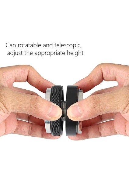 Tamper Mat-M Stili mm Kahve Dağıtıcı Sabotaj Ayarlanabilir Çift Kafa Kahve Sabotaj Espresso Kahve Tozu Kahve Için Çekiç Sabotaj (Yurt Dışından) modelleri