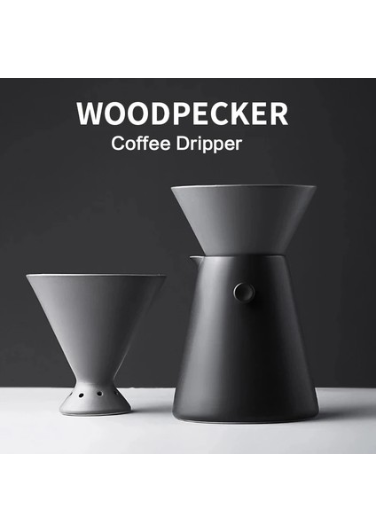 Pot 650ML Stilini Paylaşma Seramik Ev El Damla V60 Kahve Seti Filtre Demleme Cihazı ile Paylaşım Cezve Kahve Makinesi Ayrı Standlı (Yurt Dışından)