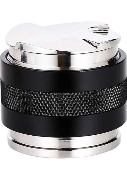 Distribütör Stili 51 mm mm Kahve Distribütörü ve Tamper Kahve Distribütörü Tesviye Aleti, Espresso Dağıtıcı Ayarlanabilir Derinlik Her Iki Tarafta (Yurt Dışından)
