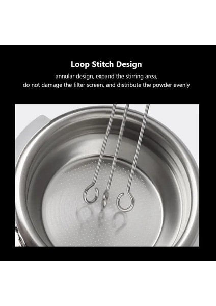 No.3 Tarzı Paslanmaz Çelik Iğne Kahve Tamper Espresso Kahve Sabotaj Dağıtıcı Düzleştirici Alet Iğne Tipi Kahve Tozu Dağıtıcı (Yurt Dışından) indirimleri