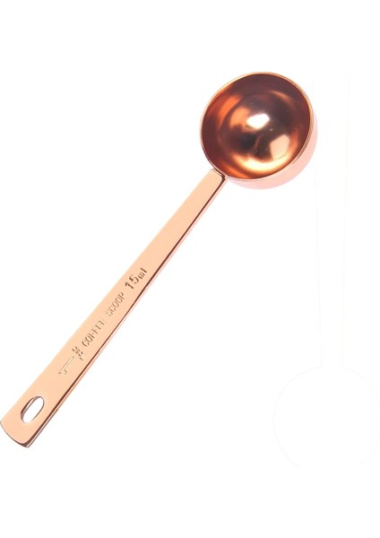 15ML Gül Altın Stili Kahve Kaşığı Paslanmaz Çelik Ölçü Kaşığı Kahve Kaşığı Gümüş Altın Süt Tozu Ölçü Kaşığı Çay Kahve Aksesuarları ml (Yurt Dışından)