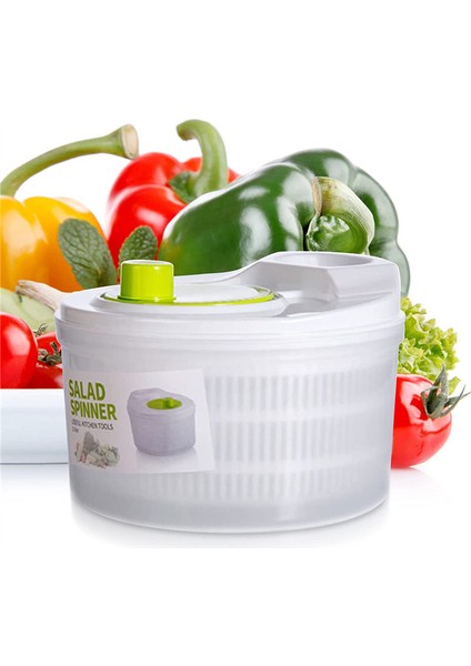 Bir Stil Çok Fonksiyonlu Salata Marul Kurutma Makinesi Manuel Sebze Süzgeç Sebzelik Süzgeç Yıkama Kurutma Için Yapraklı Mutfak Aksesuarları (Yurt Dışından) fırsatları