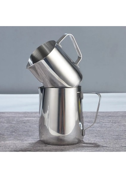 200ML Tarzı Süt Sürahileri Çekme Çiçek Fincan Cappuccino Süt Pot Paslanmaz Çelik ml Kahve Sürahi Espresso Fincanları Latte Art Süt Köpürtücü (Yurt Dışından) indirimleri