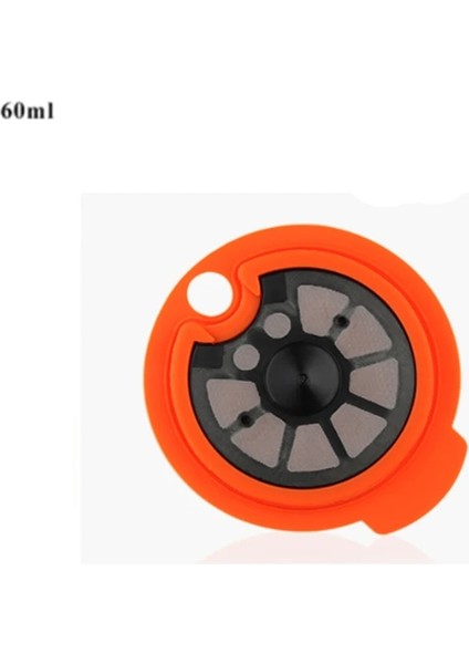 60ML 1pic Stili Kahve 60MLML Yeniden Kullanılabilir Kahve Kapsülleri Bosch-S Makinesi Için Sevimli Kahve Değirmeni Kaşığı Tassimo Doldurulabilir Filtre Pod (Yurt Dışından)
