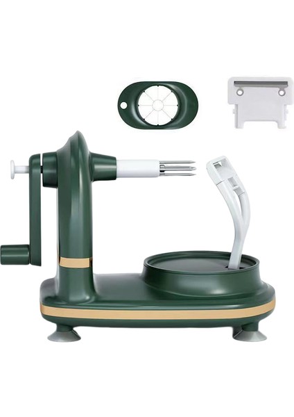 F Tarzı Meyve Elma Soyma Makinesi Dilimleme Manuel Döner Mutfak Aracı Narenciye Için Soyma Aletleri El-Krank Patates Tart Kesici Yeni (Yurt Dışından)