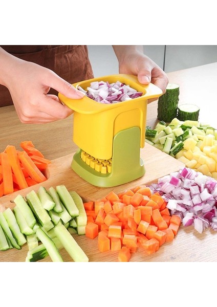 No.2 Tarzı Sebze Kesici Kıyıcı Patates Soğan Dilimleme Havuç Patates Doğrama Aracı Paslanmaz Çelik Salatalık Patates Kızartması Dilimleme Mutfak Aracı (Yurt Dışından) fiyatları