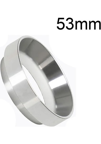 Şerit Yüzük 53MM Tarzı 304 Paslanmaz Çelik mm Çift Taraflı Kahve Tamper 3 Açılı Eğimli ve Düz Tabanlı, Espresso Kahve Porfiltre Filtre (Yurt Dışından)