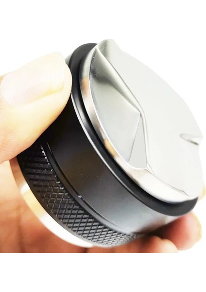 Şerit Yüzük 53MM Tarzı 304 Paslanmaz Çelik mm Çift Taraflı Kahve Tamper 3 Açılı Eğimli ve Düz Tabanlı, Espresso Kahve Porfiltre Filtre (Yurt Dışından) indirimleri