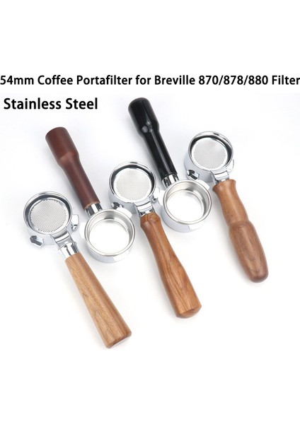 54 Mm-E Tarzı 54MM Kahve Dipsiz Portafilter Breville Sage Filtre Sepeti Yedek Espresso Kahve Makinesi Aksesuarı (Yurt Dışından) fiyatları