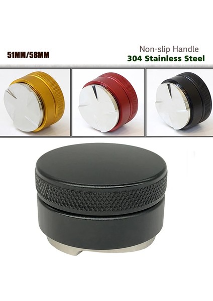 51 mm Tarzı Bronzluk 304 Paslanmaz Çelik Kahve Sabotaj Kahve Distribütörü Kahve Tozu Çekiç Özelleştirilmiş Kahve Aksesuarları (Yurt Dışından)
