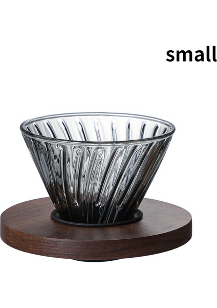 Küçük Stil Obsidyen El Bira V60 Seti Kahve Paylaşımı Pot Filtreli Fincan Bulut El Bira Cezve Depolama Pot Kapasitesi 400 Mlml (Yurt Dışından)