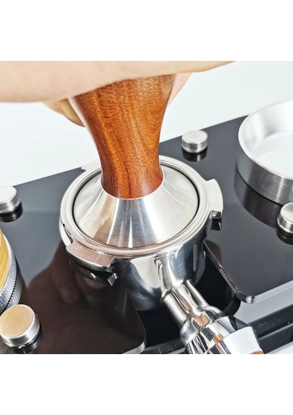Xin Dış Müdahale 58MM Stili Cafe Portafilter Standı Kahve Filtresi Dış Müdahale Tutacağı Espresso Distribütörü Mat Taban Rafı Barista Araçları Aksesuarları (Yurt Dışından) fırsatları