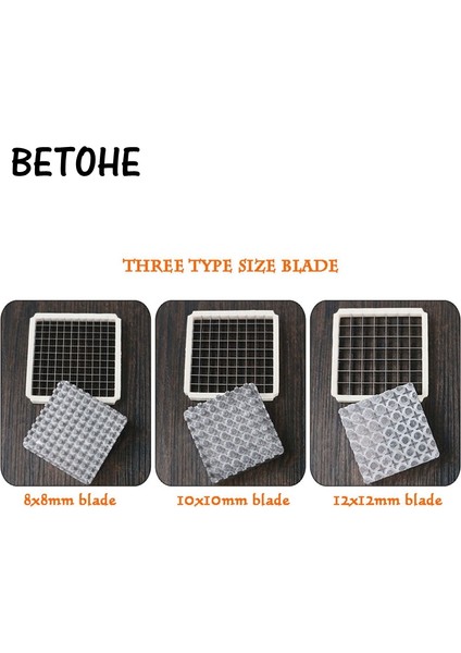 14MMX14MM Stili Alüminyum Alaşımlı Kızartma Makinesi Aksesuarları Bıçak Kesme Makinesi Kesme Patates Salatalık Turp Makinesi Parçaları (Yurt Dışından) fiyatları