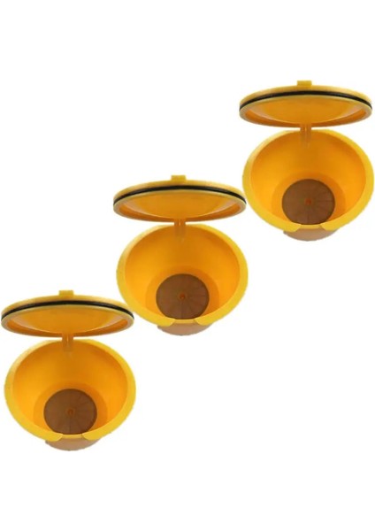 3 Adet Turuncu Stil Yeni Yeniden Kullanılabilir Dolce Gusto Kahve Kapsülü, Plastik Doldurulabilir Uyumlu Dolce Gusto Kahve Filtre Sepetleri Kapsül (Yurt Dışından)