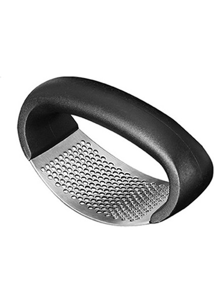 D Tarzı Çok Fonksiyonlu Paslanmaz Çelik Sarımsak Presi Taşlama Rende Ezme Aracı Baskı Kavisli Sarımsak Taşlama Dilimleme Kıyıcı Basın Gadget (Yurt Dışından)