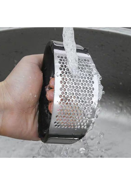 D Tarzı Çok Fonksiyonlu Paslanmaz Çelik Sarımsak Presi Taşlama Rende Ezme Aracı Baskı Kavisli Sarımsak Taşlama Dilimleme Kıyıcı Basın Gadget (Yurt Dışından) indirimleri