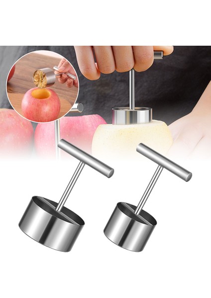 S Tarzı Paslanmaz Çelik Çok Fonksiyonlu Elma Armut Çekirdeği Sökücü Ayırıcı Mutfak Aletleri (Yurt Dışından) fiyatları