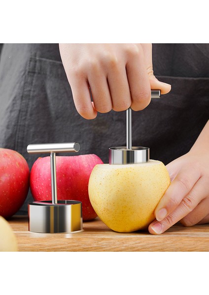 S Tarzı Paslanmaz Çelik Çok Fonksiyonlu Elma Armut Çekirdeği Sökücü Ayırıcı Mutfak Aletleri (Yurt Dışından) modelleri