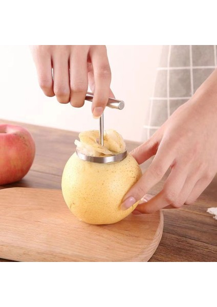 S Tarzı Paslanmaz Çelik Çok Fonksiyonlu Elma Armut Çekirdeği Sökücü Ayırıcı Mutfak Aletleri (Yurt Dışından) fırsatları