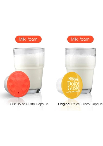 Resim Stili Olarak Recafımıl Eusable Crema Kahve Kapsülü ve Süt Filtresi Nescafe Dolce Gusto Kahve Makinesi Için Paslanmaz Çelik Espresso Pod Tamper (Yurt Dışından) fiyatları