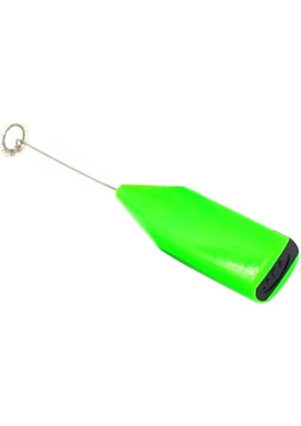 Yeşil Stil Elektrikli Süt Köpürtücü Yumurta Çırpıcı Mutfak Içecek Köpürtücü Çırpma Mikser Karıştırıcı Kahve Cappuccino Kreması Çırpma Köpüklü Karışım Bıyık (Yurt Dışından)