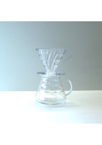V01 Stili Kahve Damlatıcı Reçine Damla Kahve Huni Filtreli Fincan V01 V02 Barista Kahve Demleme Üzerine Dökün Için Plastik Kahve Filtresi (Yurt Dışından)