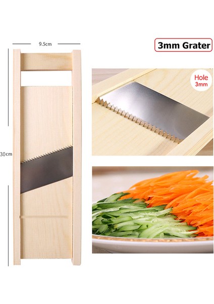 3mm Tarzı Sebze Kesici Paslanmaz Çelik Bıçak Manuel Kıyıcı Patates Salatalık Havuç Dilimleme Rende Oluklu Dilimleme Mutfak Aletleri (Yurt Dışından)
