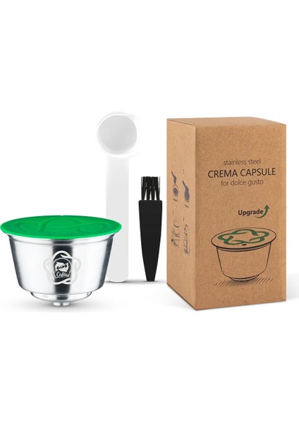 Derin Mavi Tarzı Icafilas Yükseltme Yeniden Kullanılabilir Filtre Paslanmaz Çelik Kahve Kapsül Nescafe Makinesi Için Yeniden Kullanılabilir Dolce Gusto Bardak Doldurulabilir Filtre (Yurt Dışından)