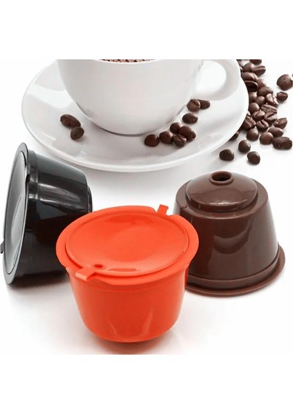Şeffaf 3 Adet Tarzı 150 Kez Kullanın Dolce Gusto Kahve Kapsülü Plastik Kapsül Doldurulabilir Yeniden Kullanılabilir Nescafe Dolce Gusto Dolumu ile Uyumlu (Yurt Dışından) indirimleri