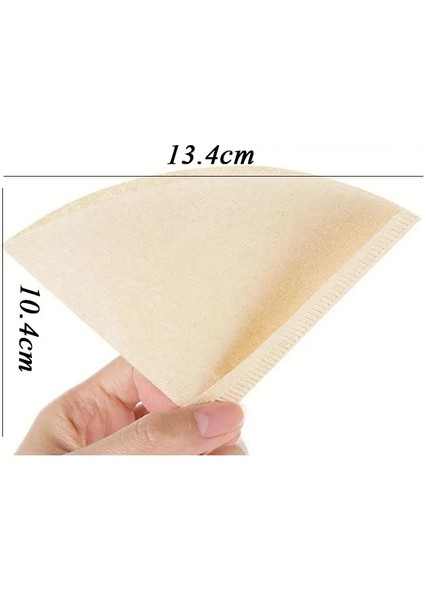 80 Adet Tarzı Kahve Filtre Kağıdı Tutucu Filtre Kağıdı Kutusu Kahve Depolama Rafı Ahşap El Yapımı Kahve Rafı Toz Filtresi Kağıt Kutusu Araçları (Yurt Dışından)