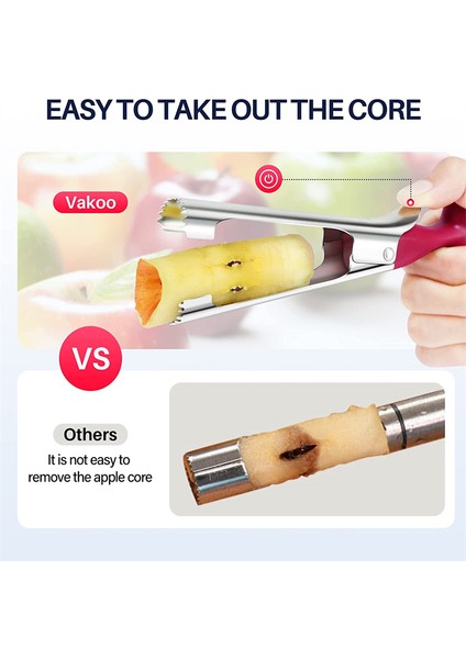 Siyah Stil Yeni Paslanmaz Çelik Elma Çekirdek Kesici Bıçağı Cesir Meyve Dilimleyici Çok Functurm Kesme Sebze Armut Çekirdek Çıkarılmış Mutfak Aletleri (Yurt Dışından) indirimleri