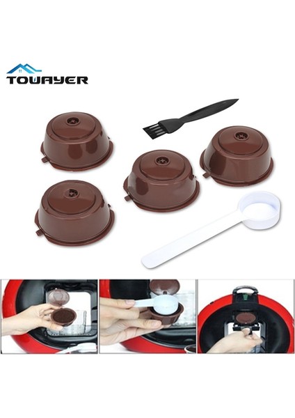 1 Adet Sarı Stil 1 Adet Kahve Makinesi Doldurulabilir Kahve Kapsülü Fincan Kahve Makinesi Yeniden Kullanılabilir Kapsül Kahve Fincanı Pod Filtre Dolce Gusto Için Uygun (Yurt Dışından) fiyatları