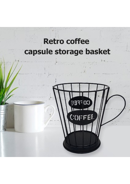 Bir Stil Delikli Kahve Kapsülü Depolama Sepeti Yaratıcı Kahve Fincanı Şekilli Meyve Kahve Pod Organizatör Tutucu Ev Cafe Otel Süsleme Için (Yurt Dışından) fırsatları