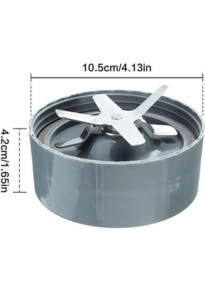 Gri Tarzı Nutribullet Meyve Sıkacağı Uyumlu Yedek Fw ve 900W Modelleri Için Çıkarıcı Bıçağı (Yurt Dışından)