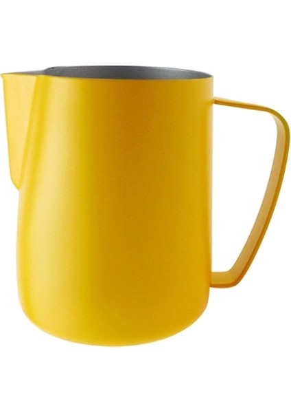 Sarı Stil 600ML Süt Sürahisi L Paslanmaz Çelik Köpük Sürahi Çekme Çiçek Fincan Kahve Süt Köpürtücü Latte Art Süt Köpüğü Aracı Coffeware (Yurt Dışından) fiyatları