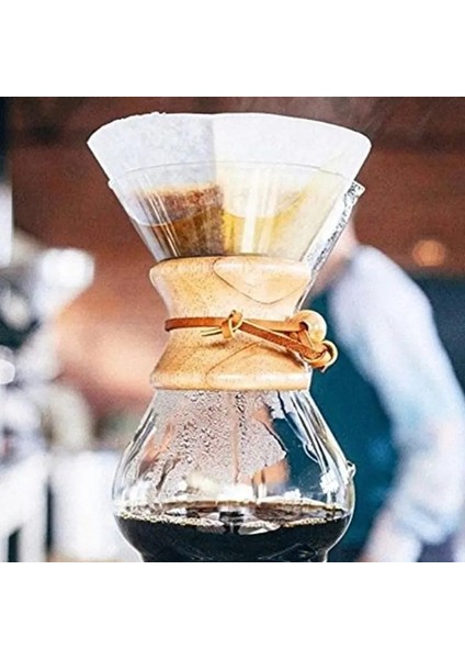 400ML Filtre Stili Yok 400ML 600ML 800ML Dayanıklı Cam Kahve Su Isıtıcısı Paslanmaz Çelik Filtre Damlatıcı Haşlanma Önleyici Ahşap Saplı Brewer Pot Barista Araçları (Yurt Dışından) modelleri