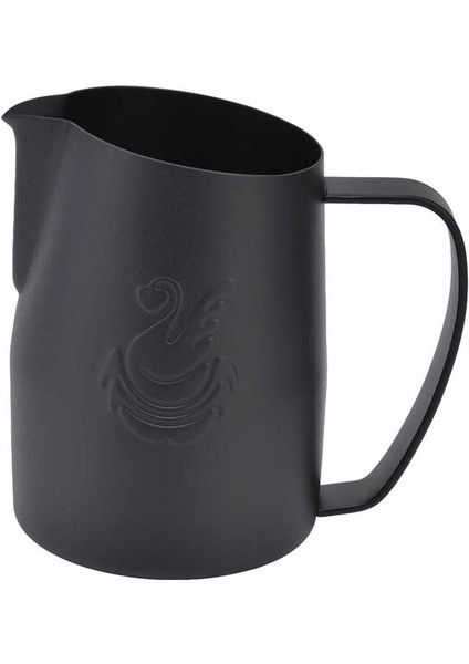 Yeşil Stil 450ML Paslanmaz Çelik Süt Sürahisi Kahve Köpürtme Sürahi Kahve Zanaat Latte Cappuccino Süt Kremalı Fincan Kahve Için (Yurt Dışından)